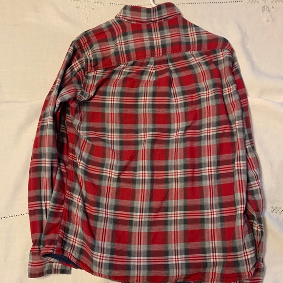 Red Eddie Bauer Flannel - Picture 2 of 4